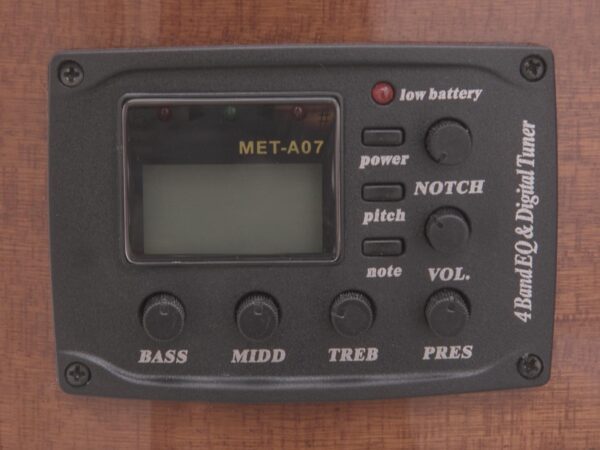 Dimavery AB-455, elektroakustická baskytara pětistrunná, přírodní - Image 6