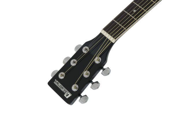 Dimavery DR-520, elektroakustická kytara typu Dreadnought, černá - Image 4