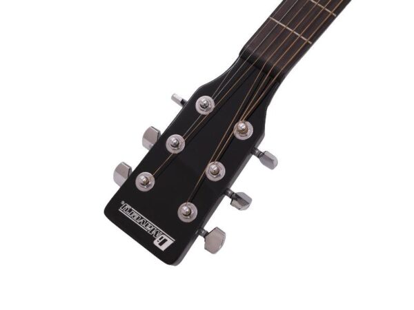 Dimavery AW-400, elektroakustická kytara typu Folk, černá - Obrázek 3