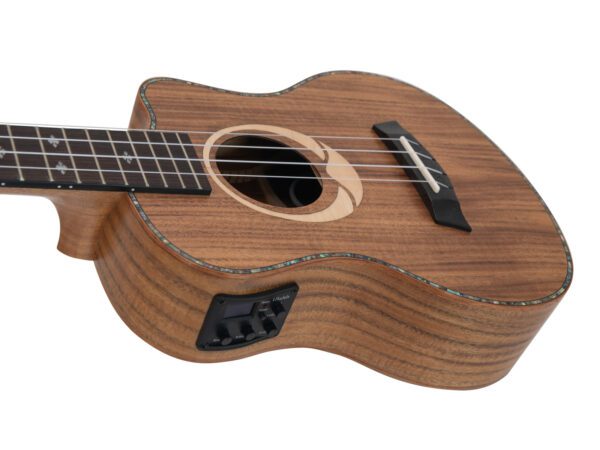 Dimavery UK-200, elektroakustické tenorové ukulele, přírodní - Image 3