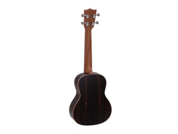 Dimavery UK-800, elektroakustické koncertní ukulele, ebenové - Obrázek 2