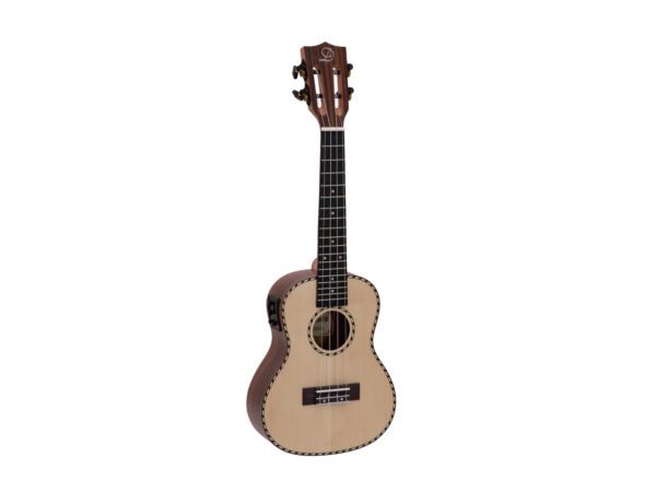 Dimavery UK-800, elektroakustické koncertní ukulele, vrchní deska masivní smrk