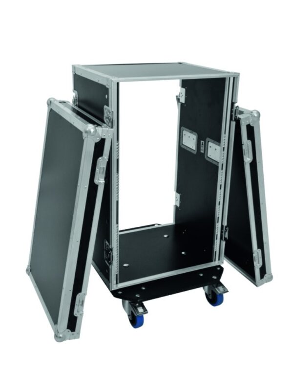 Rack Profi 18HE, hloubka 45cm, s kolečky, 9mm - Obrázek 3