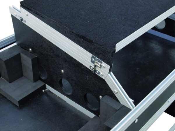 Console Road table 2xTT with laptop tray - Obrázek 3