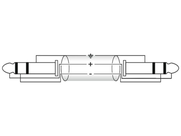 Patchcord kabel Jack 6,3 stereo 6ks, 90cm - Image 4