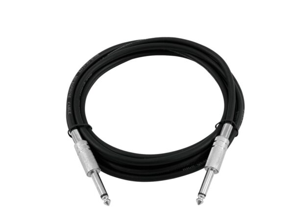 Kabel KC-30 2x Jack 6,3 mono 3 m, černý - Image 2