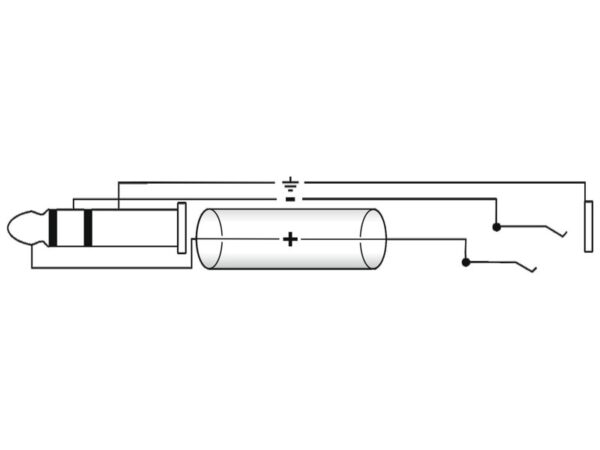 Omnitronic kabel stereo JACK samec/stereo JACK samice, 3m - Image 3