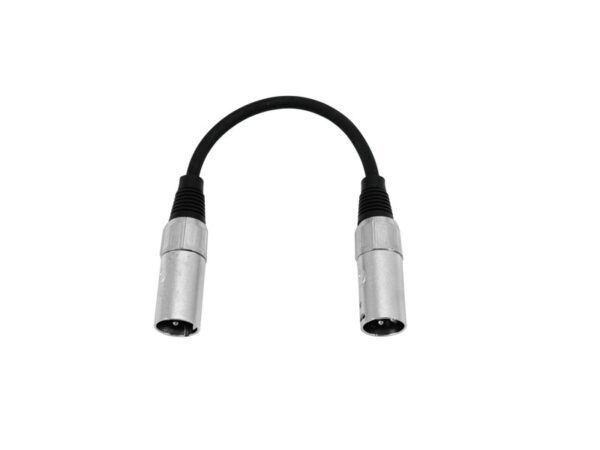 Omnitronic propojovací kabel XLR samec / XLR samec, 0,2 m - Image 2