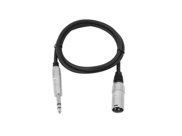 Kabel XK-09 XLR samec - Jack 6,3 stereo, 0,9 m - Image 2
