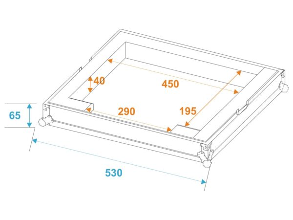 Roadinger Flightcase DMX Move Bigfoot - Image 5