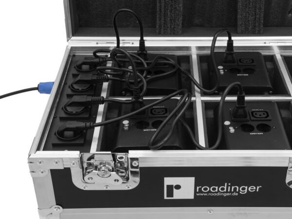 Roadinger transportní case pro 4x AKKU TL-3 Trusslight QuickDMX s dobíjením - Image 8