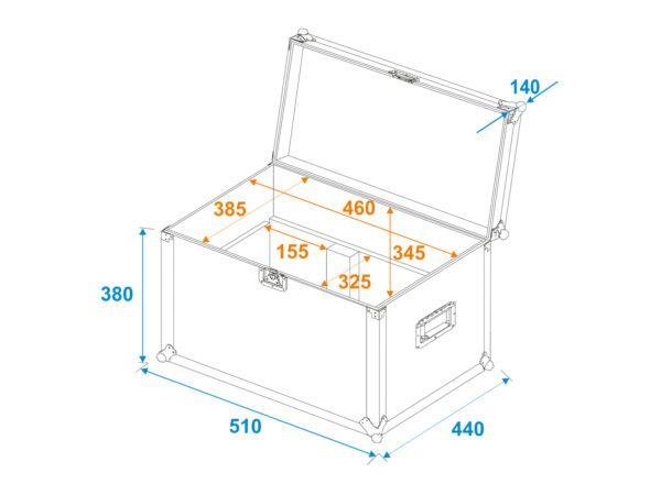 Antari FX-4 Flightcase, přepravní case pro výrobník mlhy - Image 5
