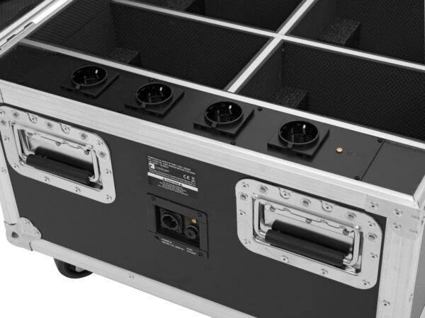 Roadinger Kufr pro přepravu a napájení 4x AKKU IP PAR 7 QCL WDMX - Obrázek 5
