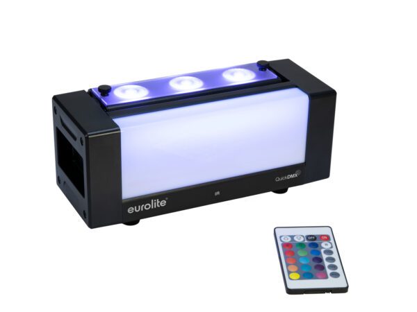 EUROLITE AKKU Bar-3 Glow 3x 8W QCL, Flex, QuickDMX