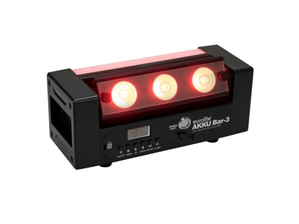 EUROLITE AKKU Bar-3 Glow 3x 8W QCL, Flex, QuickDMX - Image 4