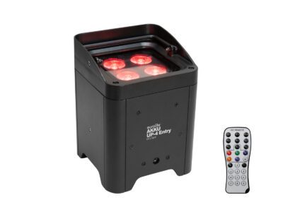Eurolite AKKU UP-4, QCL podlahový reflektor s IR a baterií