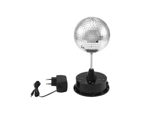Eurolite LED zrcadlová koule 13 cm se základnou - Image 2