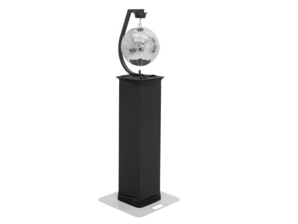 Eurolite stojan s motorkem 1 ot./min. pro zrcadlové koule do 30 cm, černý - Image 4
