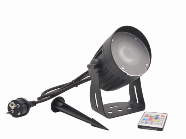 EUROLITE LED IP Outdoor Spot 15W RGBW QuickDMX, černý - Image 4