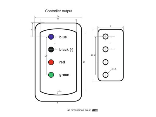 Eurolite LED Neon Flex 230V Slim RGB, propojovací kabel - Image 4