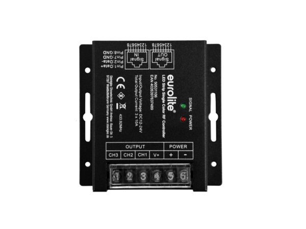 Eurolite 3-kanálový ovladač s bezdrátovým DO pro jednobarevné LED pásky - Image 4