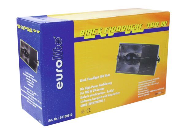 Eurolite UV Black Floodlight 400 - Image 7