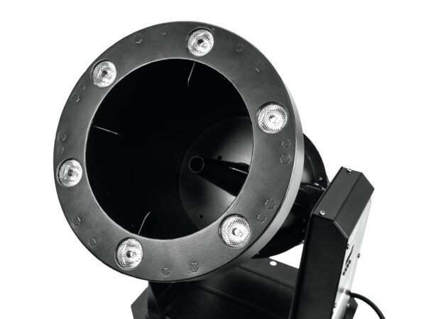 Eurolite LED Confetti Storm DMX chrlič konfet, 6x 8W QCL LED - Image 6