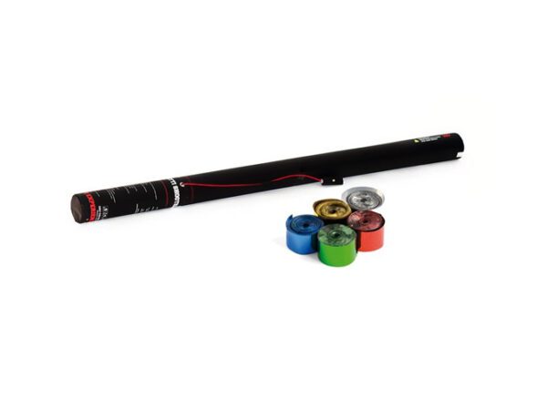 Tcm Fx elektronické dělo na konfety-serpentýny 80cm, metalické barevné konfety
