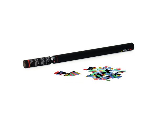 Tcm Fx Ruční dělo na konfety 80cm, metalické barevné konfety