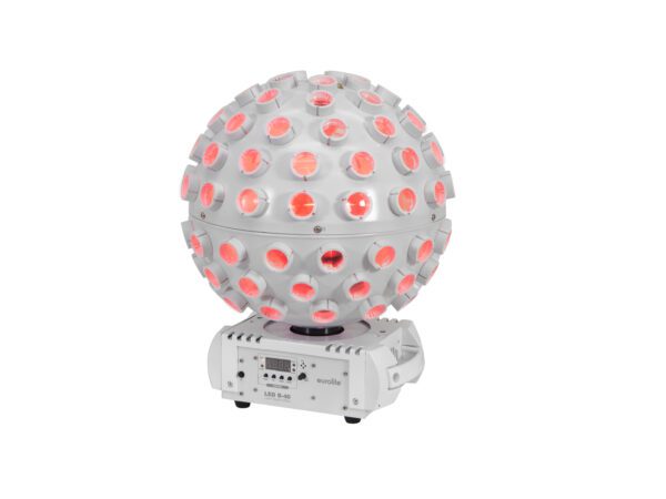 Eurolite LED B-40, 5x4W QCL efekt s laserem, DMX, bílý - Obrázek 2