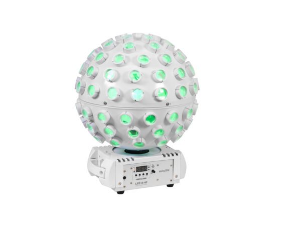 Eurolite LED B-40, 5x4W QCL efekt s laserem, DMX, bílý - Obrázek 4