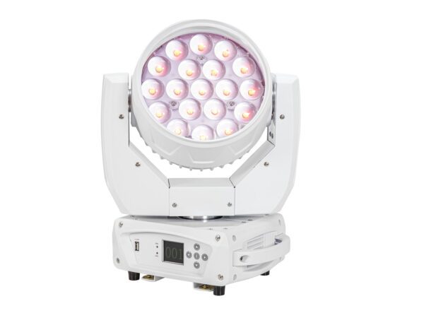 Eurolite LED TMH-X4 otočná hlavice ZOOM, 19 x 15W, QCL RGBW, DMX, bílá - Image 2