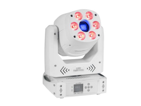 EUROLITE LED TMH-H90 Hybrid Moving-Head Spot/Wash COB bílá