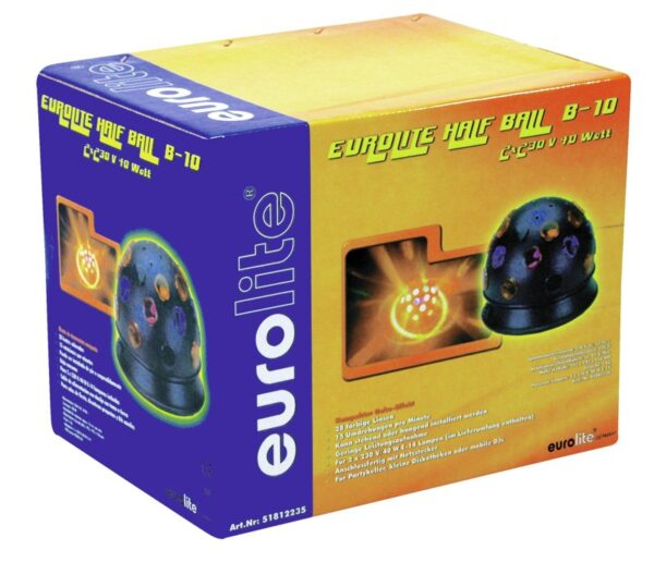 Eurolite Half Ball, světelný paprskový efekt - Image 4