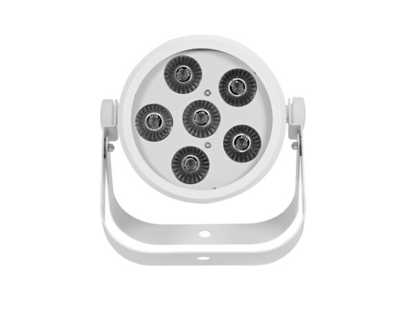 EUROLITE LED Silent PAR reflektor 6 QCL floor, bílý - Obrázek 2