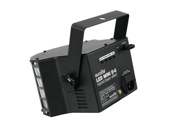 Eurolite LED DERBY 3x3W RGB paprskový efekt se stroboskopem - Image 5