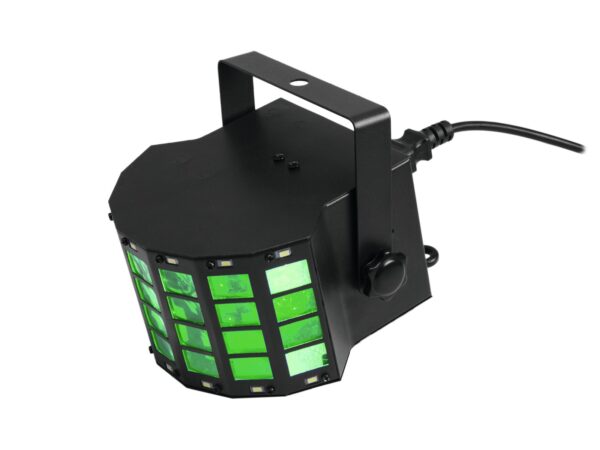 Eurolite LED DERBY 3x3W RGB paprskový efekt se stroboskopem - Image 7