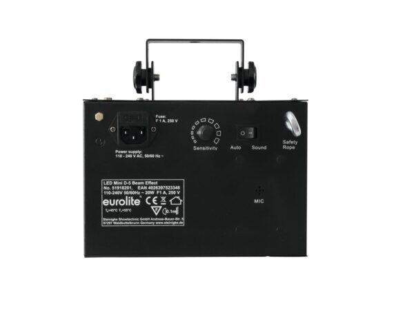 Eurolite LED Derby 6x 3W RGBAW, paprskový efekt - Image 6