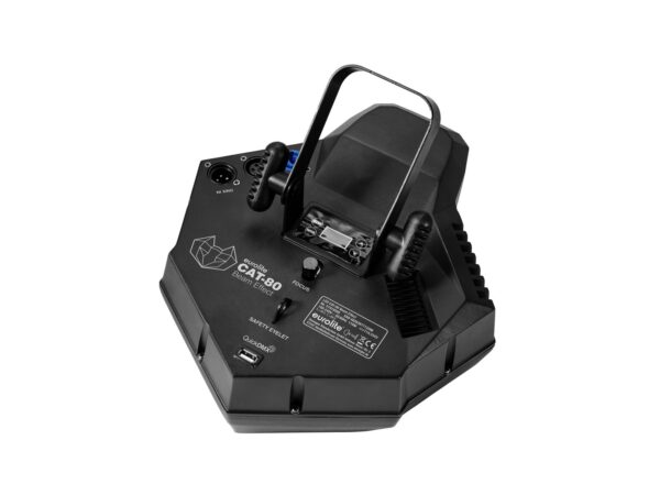 Eurolite LED CAT-80, 1x 80W COB, DMX, paprskový efekt černý - Image 3