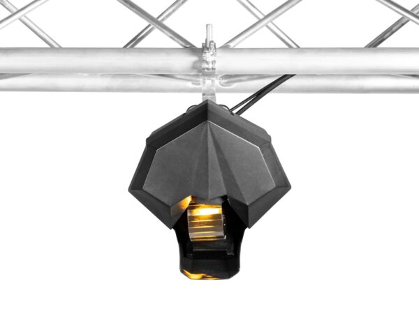 Eurolite LED CAT-80, 1x 80W COB, DMX, paprskový efekt černý - Image 5