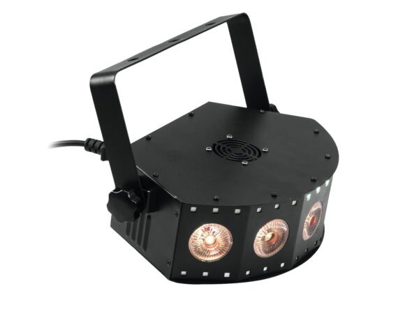 Eurolite LED SCY-5 Hybrid, 5x4W QCL, 30x0,2W RGB, paprskový efekt - Image 4