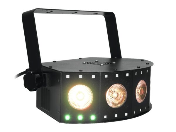 Eurolite LED SCY-5 Hybrid, 5x4W QCL, 30x0,2W RGB, paprskový efekt - Image 5