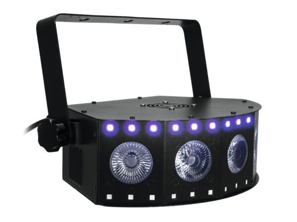 Eurolite LED SCY-5 Hybrid, 5x4W QCL, 30x0,2W RGB, paprskový efekt - Image 6