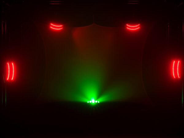 Eurolite LED SCY-5 Hybrid, 5x4W QCL, 30x0,2W RGB, paprskový efekt - Image 8