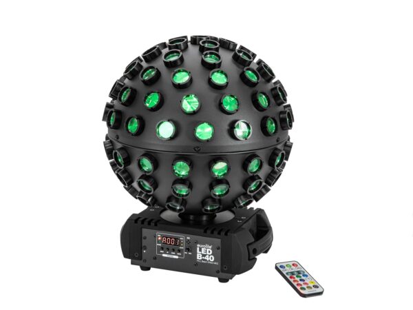 Eurolite LED B-40, 5x10W HCL efekt, DMX, černý, MK2