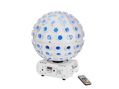 Eurolite LED B-40, 5x10W HCL efekt, DMX, bílý, MK2