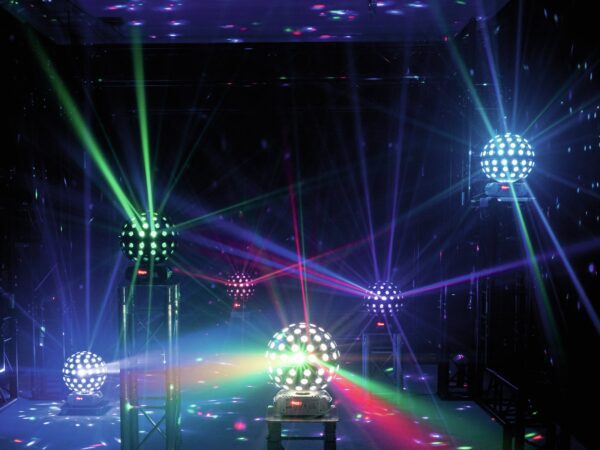 Eurolite LED B-40, 5x10W HCL efekt, DMX, bílý, MK2 - Image 7
