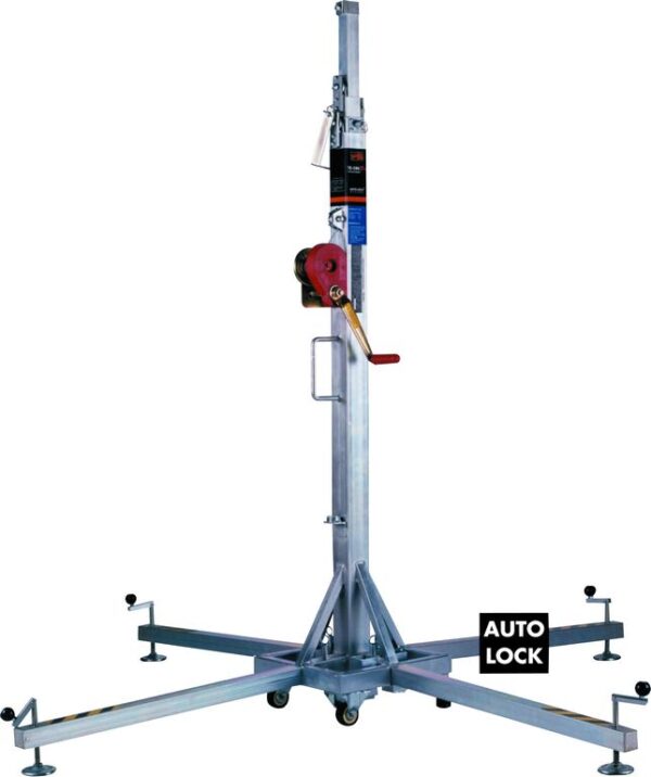 VMB TE-064 PRO teleskopická věž TOWERLIFT, 535cm, 150kg, stříbrná