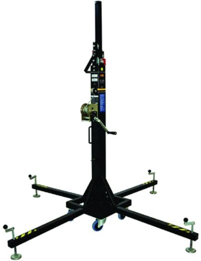 VMB TE-071 PRO teleskopická věž TOWERLIFT, 535cm, 220kg, stříbrná