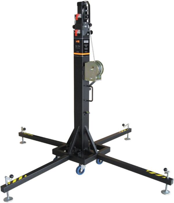 VMB TE-074 PRO teleskopická věž TOWERLIFT, 535cm, 250kg, stříbrná